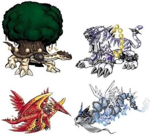 四圣兽（《数码暴龙》系列中登场的虚构团体）