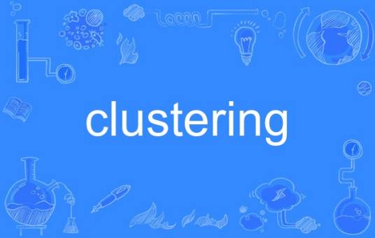 clustering（英语单词）