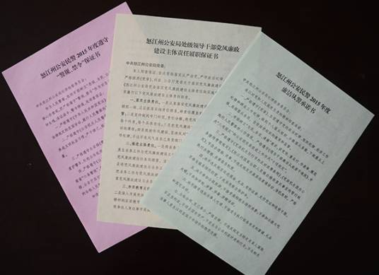 中共中央国务院关于实行党风廉政建设责任制的规定