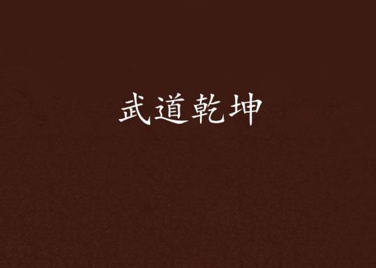 武道乾坤（新版红双喜创作的玄幻类网络小说）