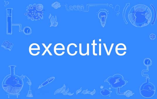 executive（英语单词）