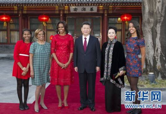 2014年米歇尔访华