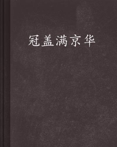 冠盖满京华（府天创作的穿越时空小说）