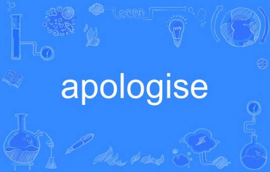apologise