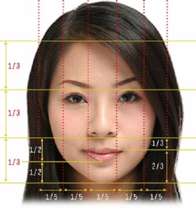 黄金比例脸