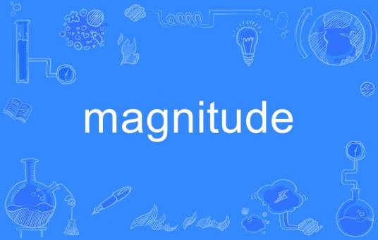 magnitude