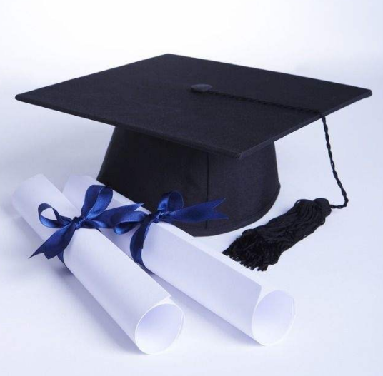 学士帽（一种本科学生毕业拍照时戴的帽子）