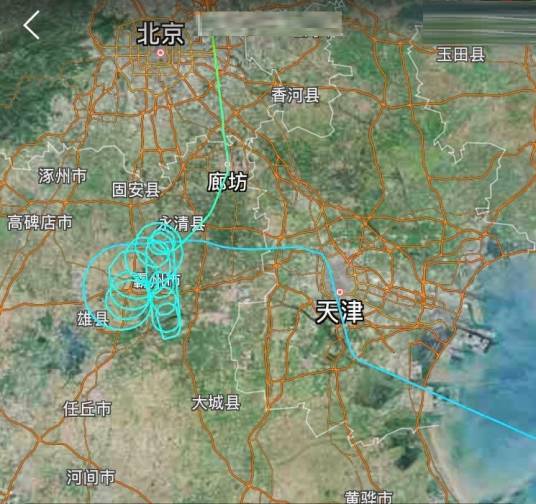 7·2蒙古航班备降北京事件