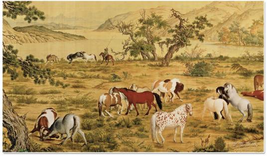 百骏图（台北故宫博物院藏本）