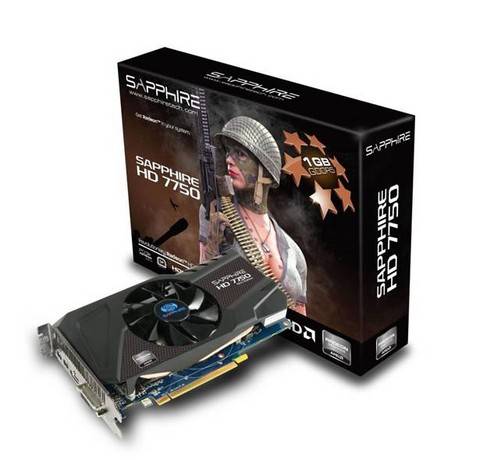 蓝宝石 HD7750 白金版