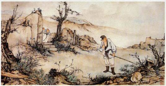 无家别（杜甫所作古诗）