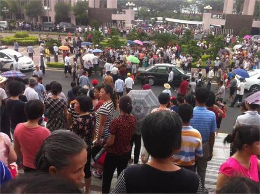 广东汕头金平区莲塘群体性事件