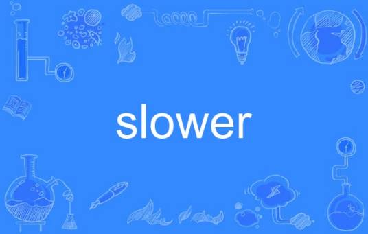 Slower（英语单词）