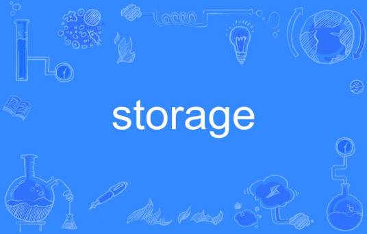 Storage（英语单词）