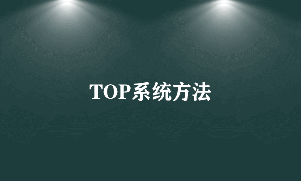 TOP系统方法
