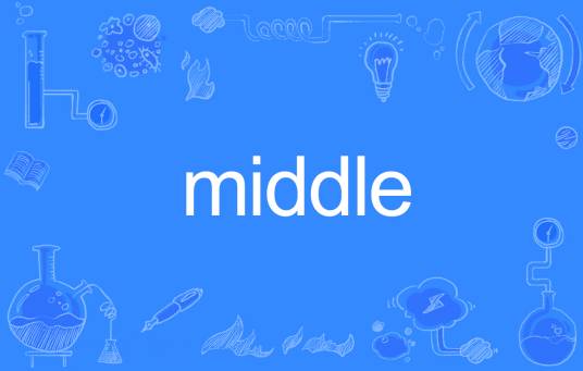 middle（英语单词）
