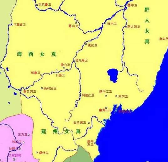 建州女真（女真三大部之一）