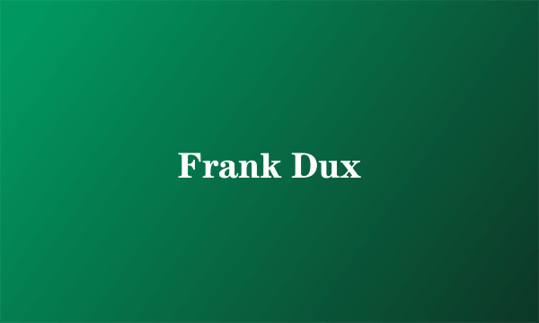 Frank Dux