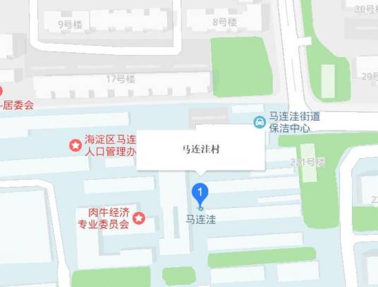 马连洼村（村名）