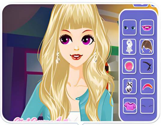 阿米莉亚（装扮系列游戏的一个flash小游戏）