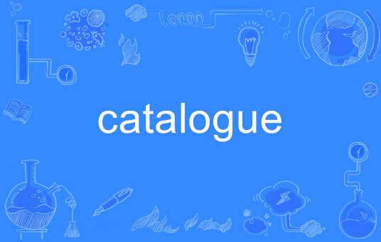 catalogue