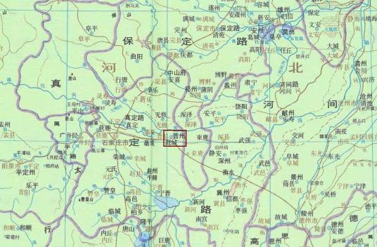 晋州（元代置晋州（治今河北省晋州市））