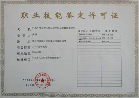 广东省职业技能鉴定指导中心