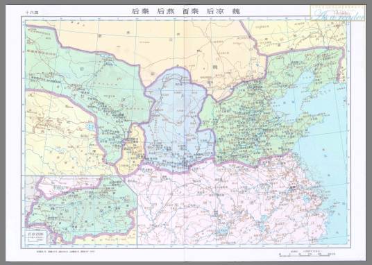 西秦（十六国时期鲜卑族乞伏国仁建立的割据政权）