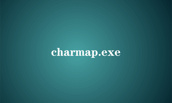 charmap.exe