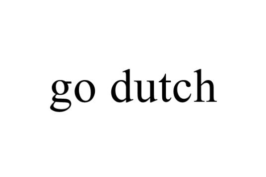 go dutch