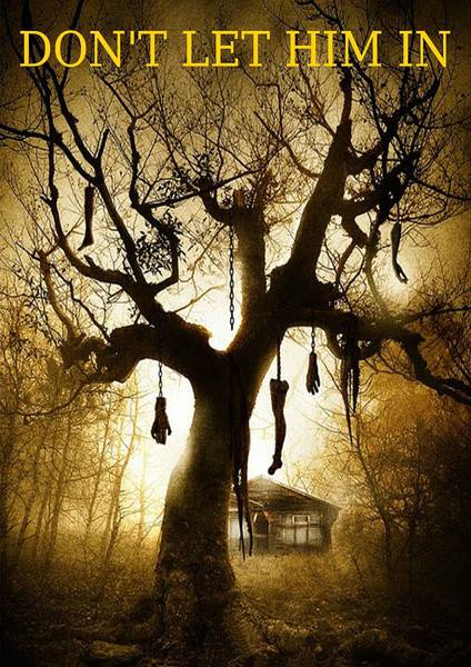 悬挂在树梢的残骸