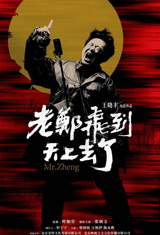 老郑飞到天上去了