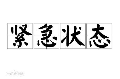 紧急状态(法律术语)