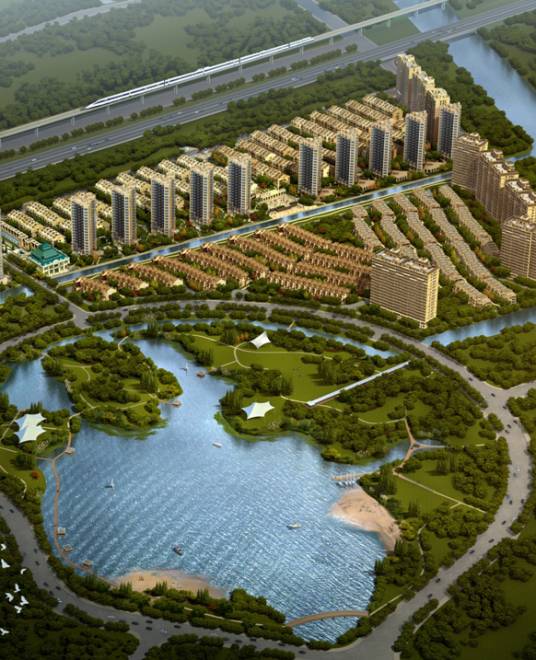 湖畔天下（大型综合房地产项目）
