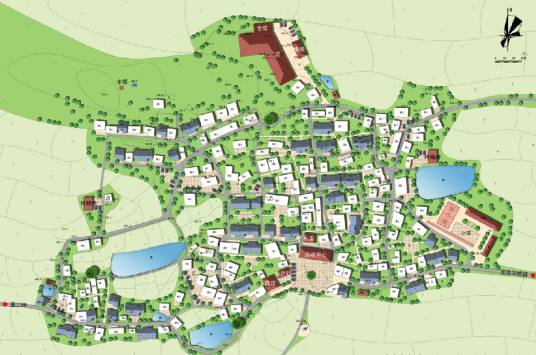 村庄规划（出自《村庄和集镇规划建设管理条例》的概念）