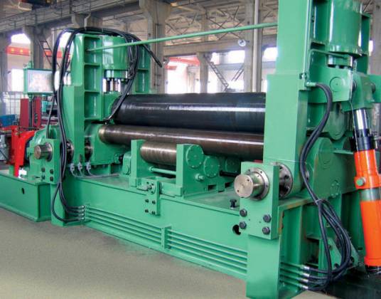 上辊万能式卷板机