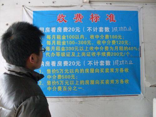 租房中介费