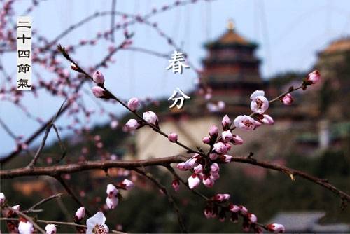 春分日（左河水写的七绝诗）