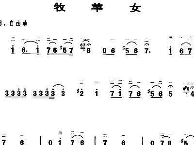 牧羊女（胡琴曲）