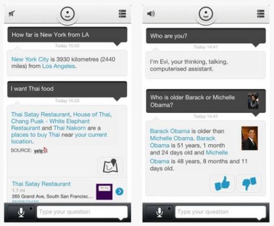 Evi（语音识别应用）