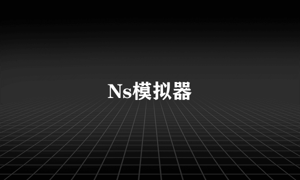 Ns模拟器