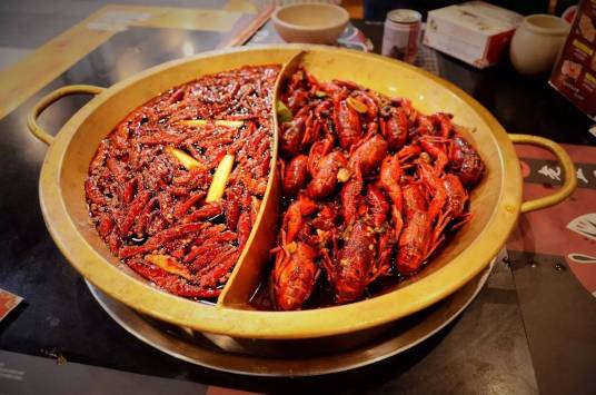 小龙虾火锅