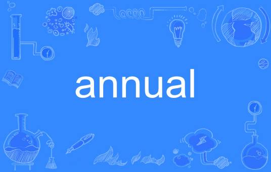 annual（英文单词）
