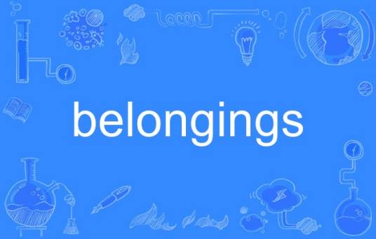 belongings