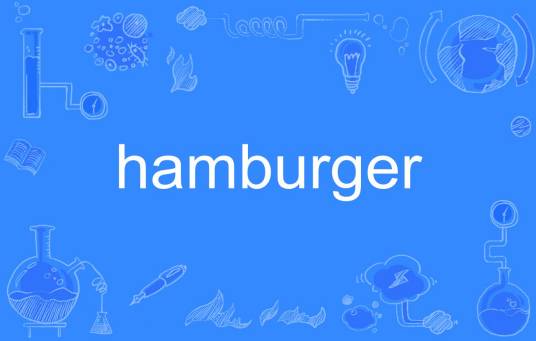 hamburger（英文单词）