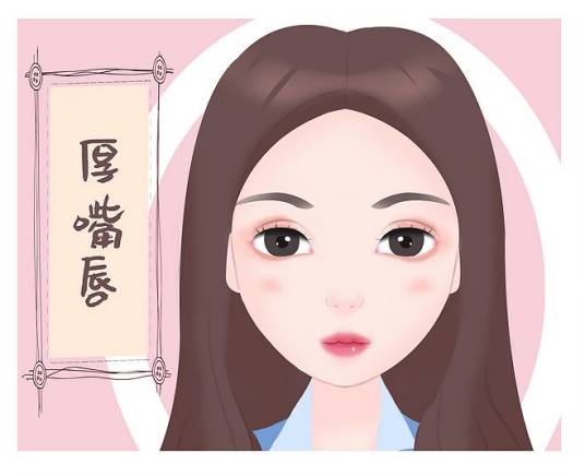 香肠嘴（厚嘴唇）