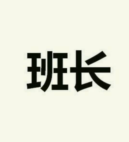班长（班级、团体、组织中的领头人或带班人）
