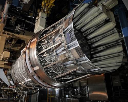 F100涡轮风扇发动机