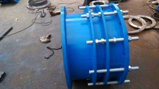 双法兰限位伸缩接头