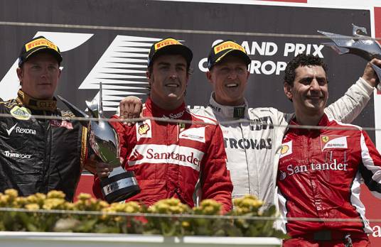 2012F1欧洲大奖赛